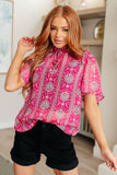 Bianca Moments Like This V-Neck Bell Sleeve Blouse - ONLINE EXCLUSIVE!