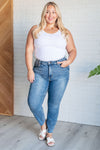 Nicole Tummy Control Skinny Judy Blue Jeans in Vintage Wash - ONLINE EXCLUSIVE!