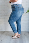 Nicole Tummy Control Skinny Judy Blue Jeans in Vintage Wash - ONLINE EXCLUSIVE!