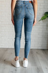 Nicole Tummy Control Skinny Judy Blue Jeans in Vintage Wash - ONLINE EXCLUSIVE!