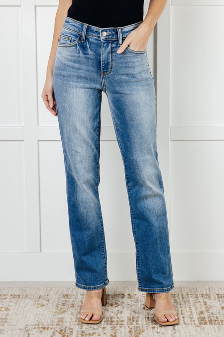 Ashley Hi-Rise Tummy Control Contrast Wash Skinny Judy Blue Jeans - ONLINE EXCLUSIVE!