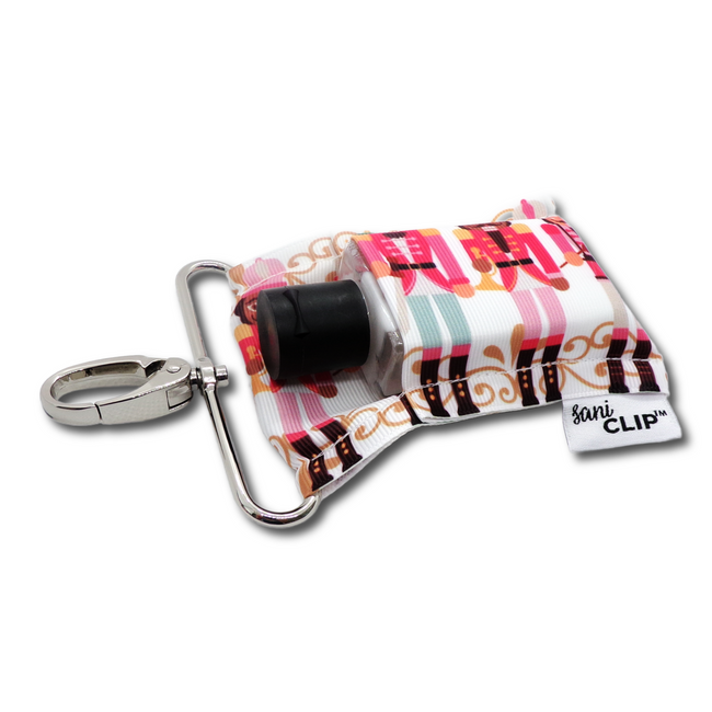 Nutcracker SaniClip Hand Sanitizer Holder - made to order