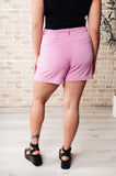 Obviously Perfect Pleated Shorts in Pink