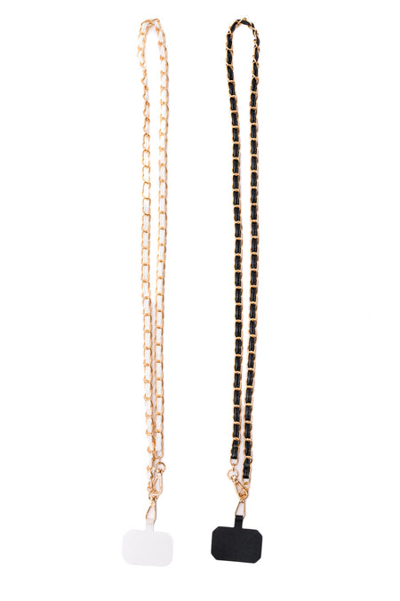 Enlighten Me Gold Plated Chain Necklace