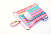 Pastel Gold Stripe SaniClip Hand Sanitizer Holder - made to order
