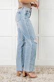 88884  Patricia Hi-Rise Rigid Magic 90's Straight Judy Blue Jeans - ONLINE EXCLUSIVE!