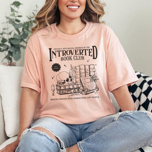 PREORDER: Introverted Book Club Graphic Tee - ONLINE EXCLUSIVE!