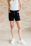 Reagan Hi-Rise Button Fly Trouser Judy Blue Jean Shorts - ONLINE EXCLUSIVE!