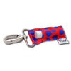 Red and Blue Dots LippyClip® Lip Balm Holder