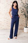 Rest Day Straight Leg Jumpsuit - ONLINE EXCLUSIVE!