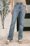 Robin High Waist Bootcut with Fray Hem Judy Blue Jeans