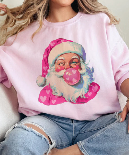 Nik Bubblegum Santa Top - Multiple Options!