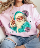 Nikki Disco Santa Peace Hand Top - Multiple Options!