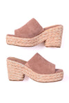 Solstice Espadrille Wedge in Blush by Corky's - ONLINE EXCLUSIVE!