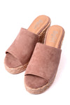 Solstice Espadrille Wedge in Blush by Corky's - ONLINE EXCLUSIVE!