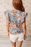 Something Peaceful Flutter Sleeve Blouse - ONLINE EXCLUSIVE!