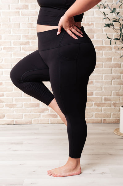 Somewhere to Start Leggings in Black - ONLINE EXCLUSIVE!