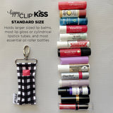 Nutcracker LippyClip KISS for larger lip balms, essential oil rollers, etc.