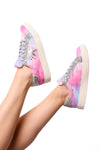 Supernova Sneakers in Pastel Tie Dye by Corky's - ONLINE EXCLUSIVE!