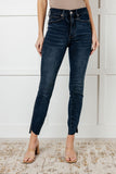 88913   Tessa Hi-Rise Tummy Control Step Hem Skinny Judy Blue Jeans - ONLINE EXCLUSIVE!