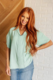 Julie Things Are Looking Up V-Neck Top - ONLINE EXCLUSIVE!