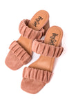 Tropic Like it's Hot Heels in Blush Suede by Corky's - ONLINE EXCLUSIVE!