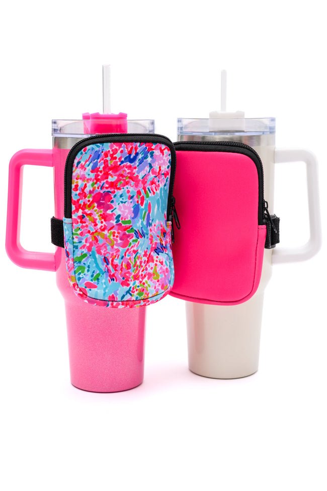 Tumbler Zip Pouch Sets in Assorted Colors