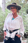 Kimberly Floral Medley Lace Top by Jaded Gypsy