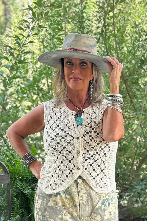 Ethel Caught by You Vest by Jaded Gypsy