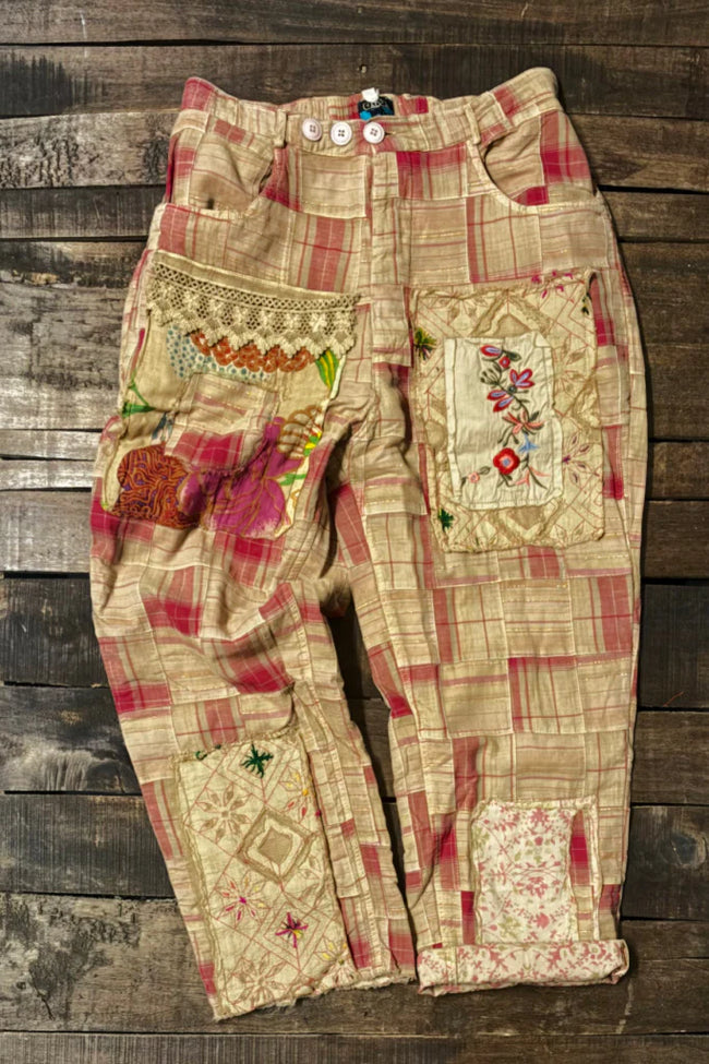 Tyler Traveling On Pants - Magenta by Jaded Gypsy
