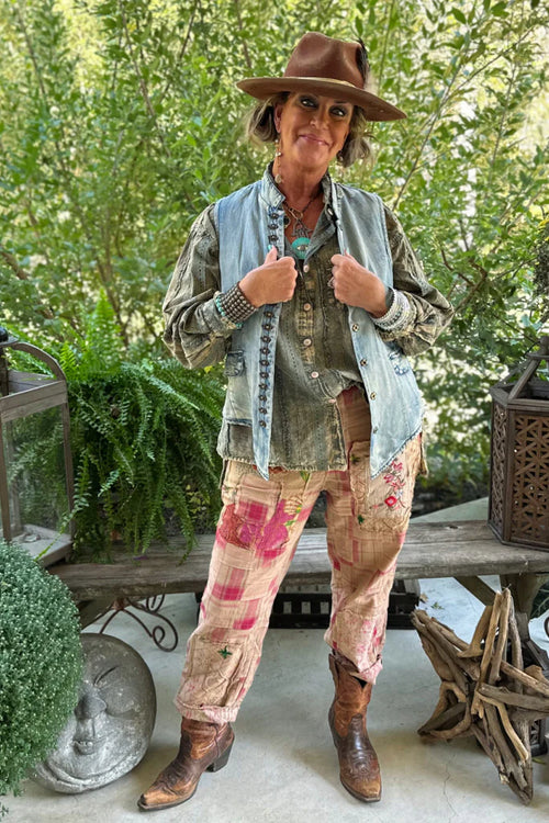 Tyler Traveling On Pants - Magenta by Jaded Gypsy
