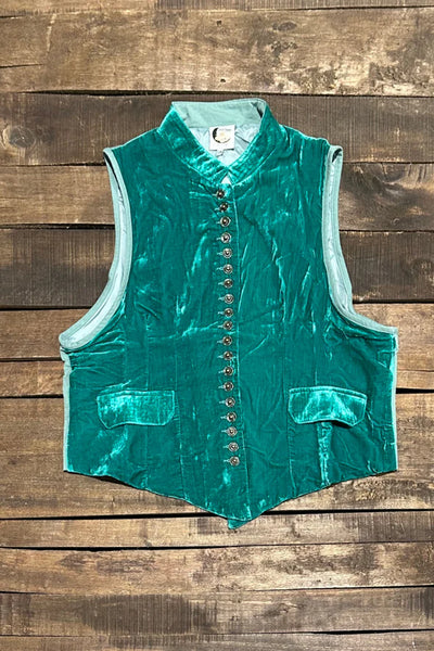 Resa Mesmerized Velvet Vest Top by Jaded Gypsy