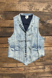 Aimee Mesmerized Chambray Vest Top by Jaded Gypsy