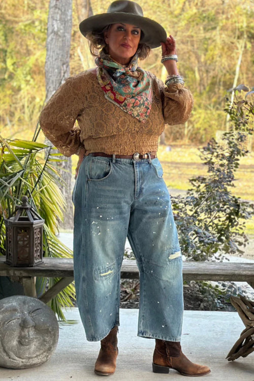 Tessa Barrel of Dreams Jeans by Jaded Gypsy