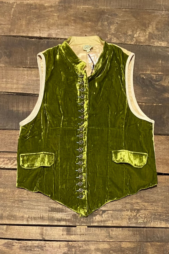 Resa Mesmerized Velvet Vest Top by Jaded Gypsy