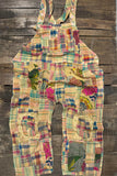 Cici Travels Await Patchwork Gardens Overalls by Jaded Gypsy