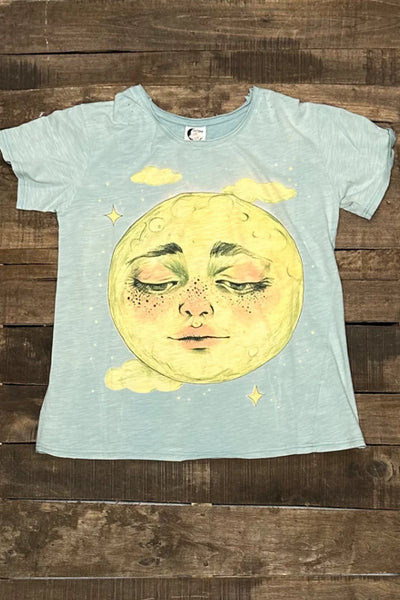 Arrianna Peaceful Night Moon Dance T-Shirt by Jaded Gypsy