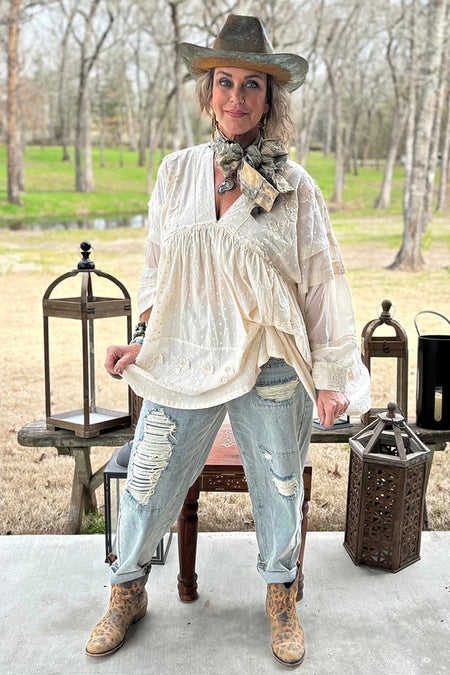 Evangeline Floral Meadows Traveler Pants by Jaded Gypsy