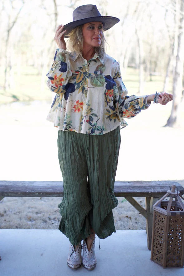 Elsie Everyday Love Pant in Oatmeal by Jaded Gypsy