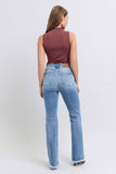 Kimberly Hi-Rise Raw Hem Bootcut Judy Blue Jeans - ONLINE EXCLUSIVE!