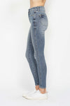 Ashley Hi-Rise Tummy Control Contrast Wash Skinny Judy Blue Jeans - ONLINE EXCLUSIVE!