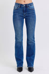 Rylee Mid-Rise Bootcut Judy Blue Jeans with Thermal Lining - ONLINE EXCLUSIVE!