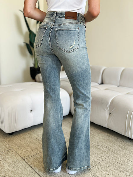 Dixie Hi-Rise Flare Judy Blue Jeans - ONLINE EXCLUSIVE!