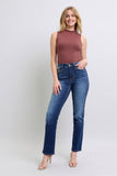 Jennifer Mid-Rise Washed Straight Leg Judy Blue Jeans - ONLINE EXCLUSIVE!