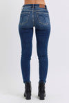 Cynthia Mid-Rise Waist Skinny Judy Blue Jeans with Thermal Lining - ONLINE EXCLUSIVE!