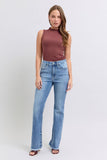 Kimberly Hi-Rise Raw Hem Bootcut Judy Blue Jeans - ONLINE EXCLUSIVE!