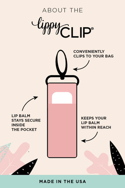 Flower Power LippyClip® Lip Balm Holder