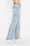 Paislee High Waist Straight Cargo Judy Blue Jeans - ONLINE EXCLUSIVE!