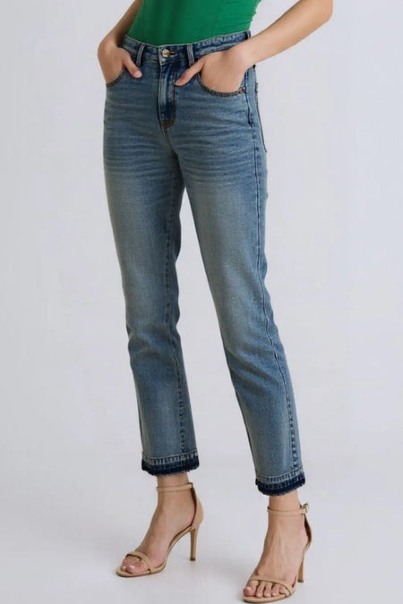 Renae Mid-Rise Nondistressed Bootcut Judy Blue Jeans - ONLINE EXCLUSIVE!