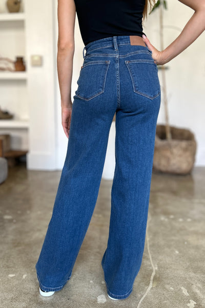 Angel Hi-Rise Straight Judy Blue Jeans - ONLINE EXCLUSIVE!